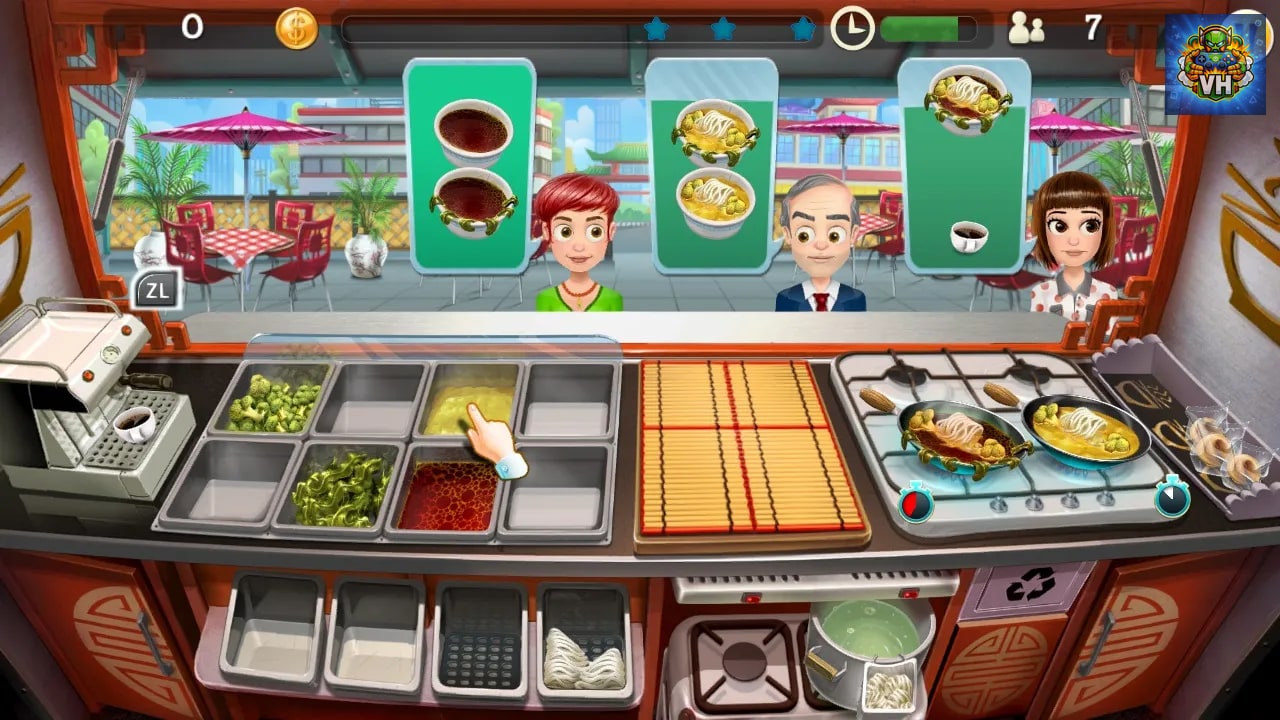 Food Truck Tycoon - Asian Cuisine Nintendo Switch - ảnh màn hình 3