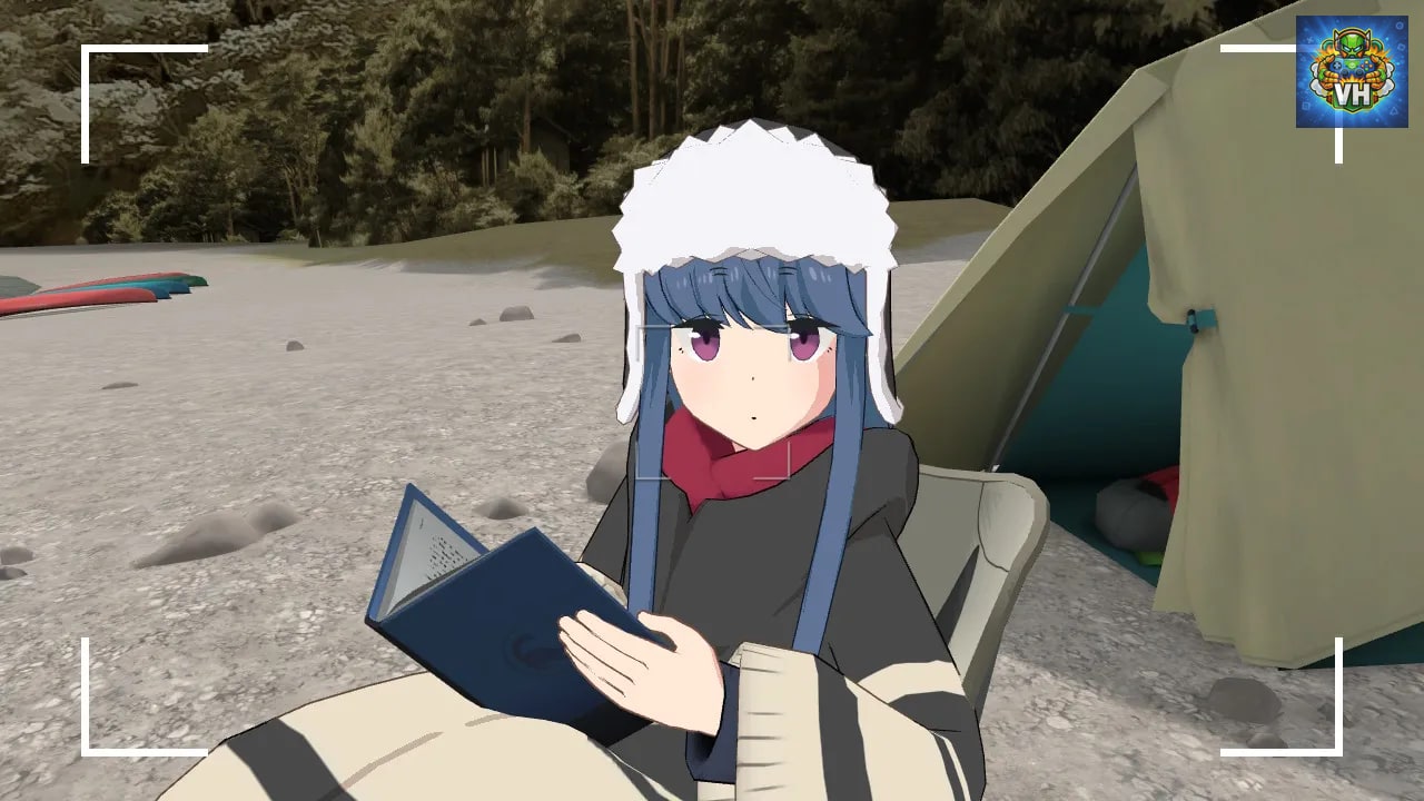 Laid-Back Camp - Virtual - Lake Motosu Nintendo Switch - ảnh màn hình 1