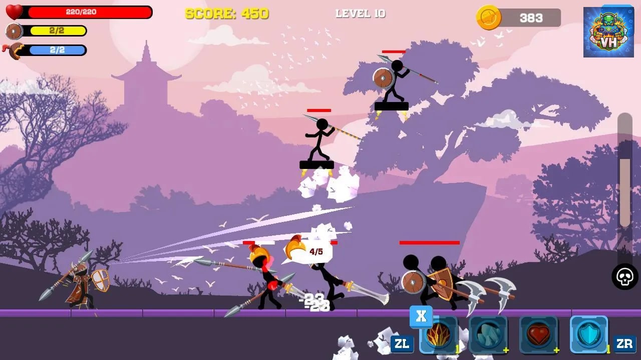 Stickman: Far East Battle Nintendo Switch - ảnh màn hình 3
