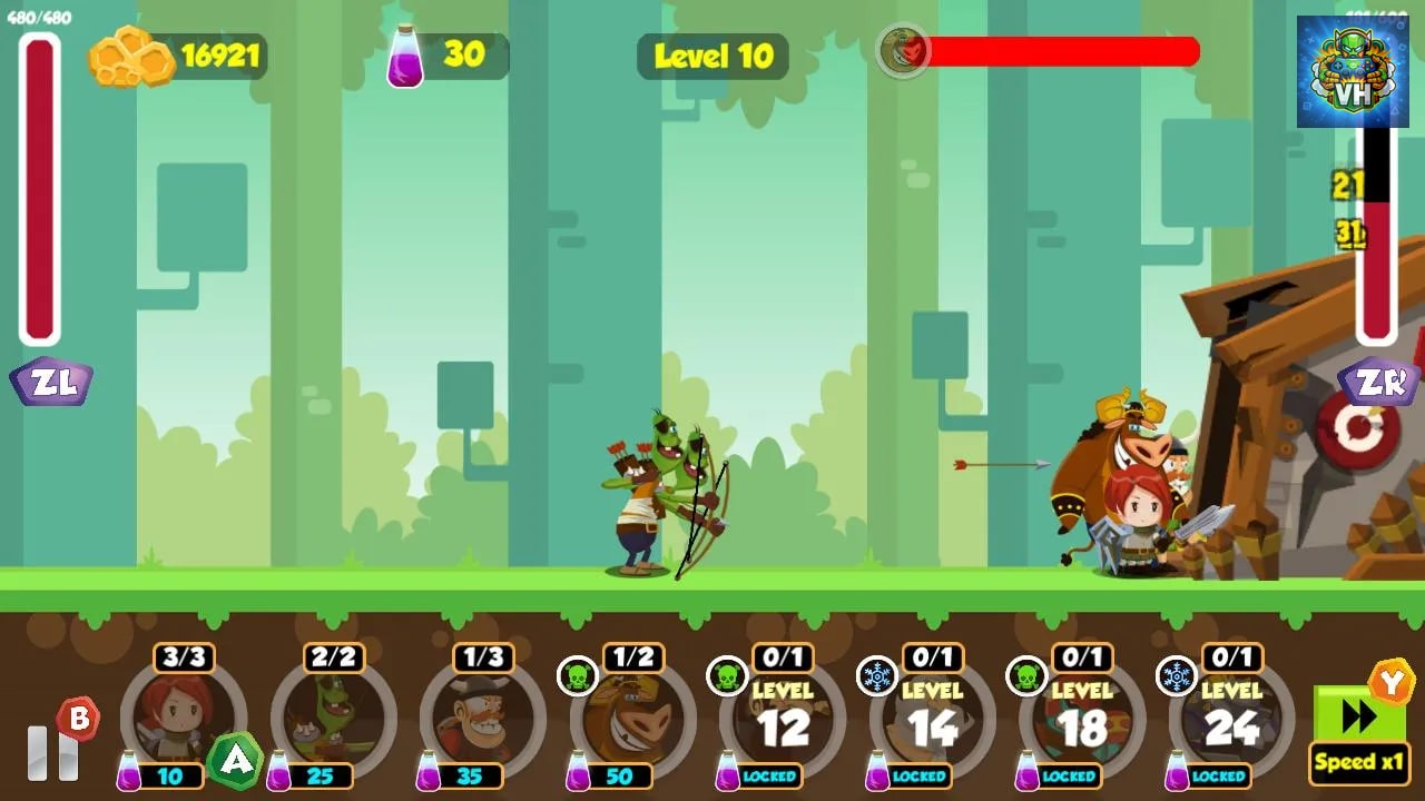 Castle Heroes Nintendo Switch - ảnh màn hình 4