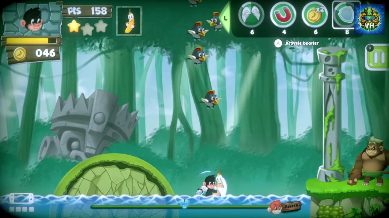 Banana Treasures Island Nintendo Switch - ảnh màn hình 1