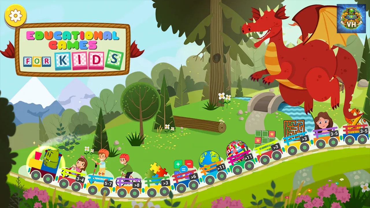 Educational Games for Kids Nintendo Switch - ảnh màn hình 1