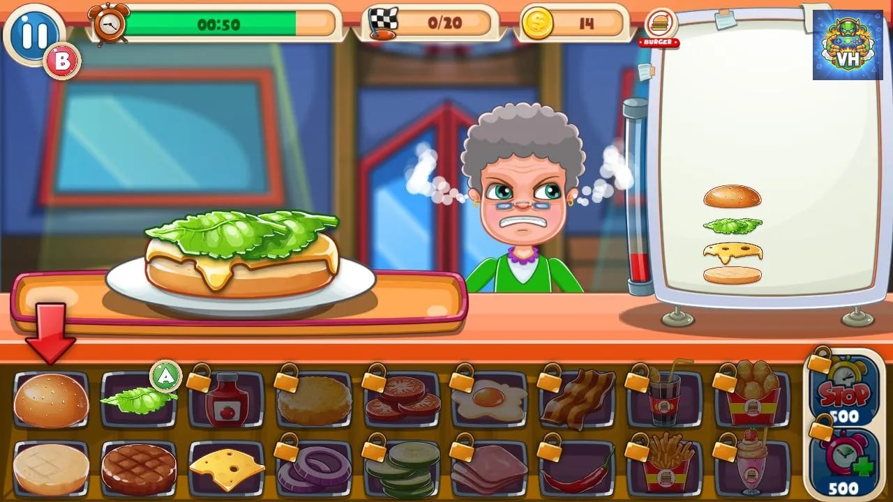 Burger Master Nintendo Switch - ảnh màn hình 5