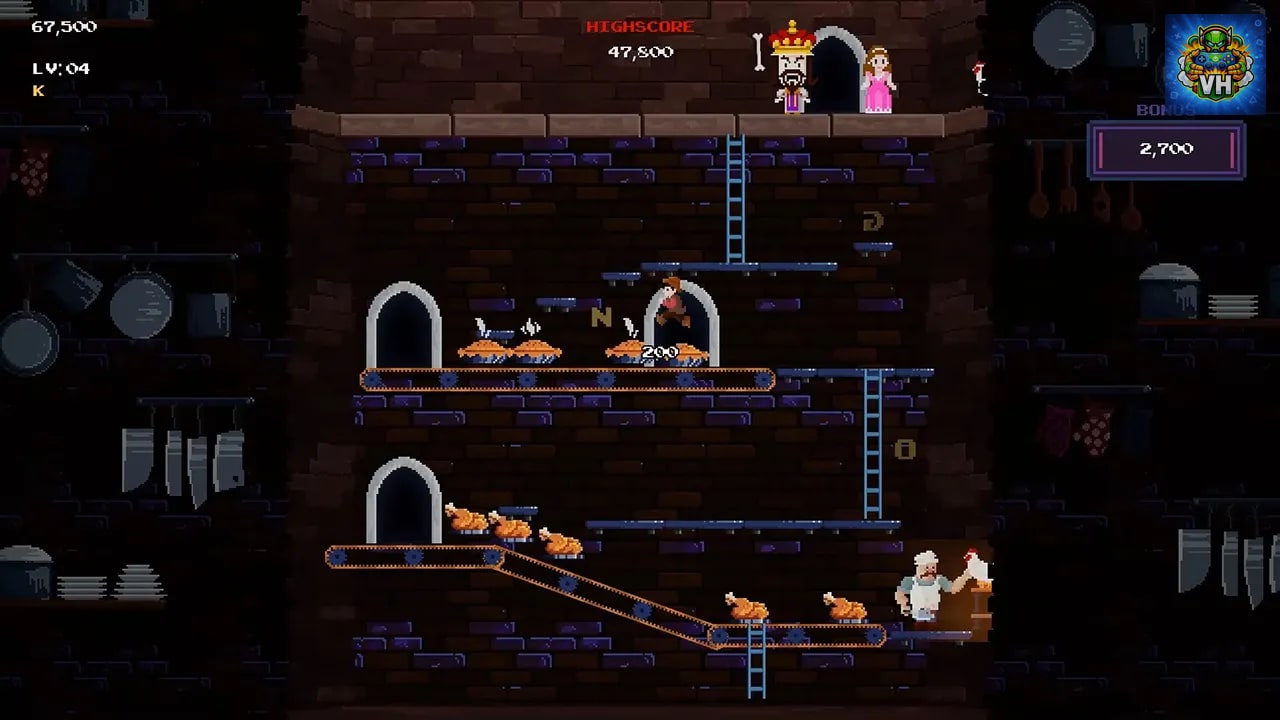 Castle Kong Nintendo Switch - ảnh màn hình 1