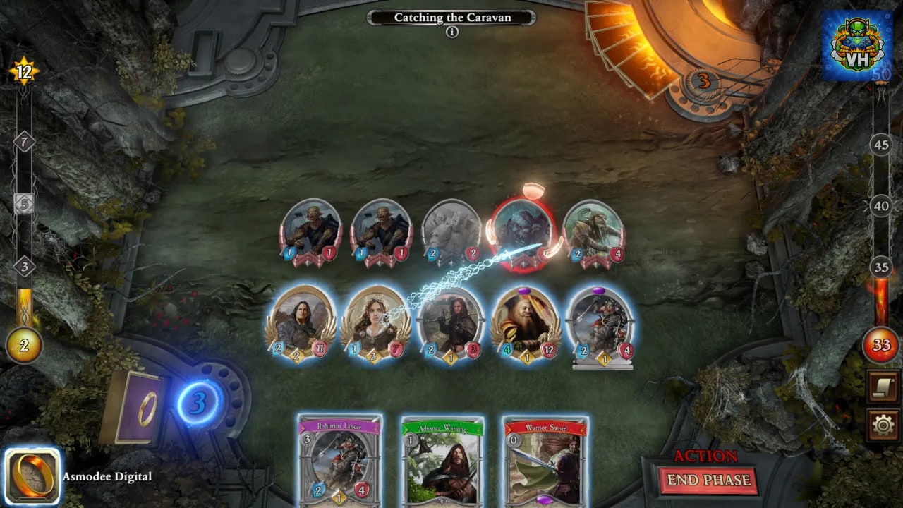 The Lord of the Rings: Adventure Card Game - Definitive Edition Nintendo Switch - ảnh màn hình 1