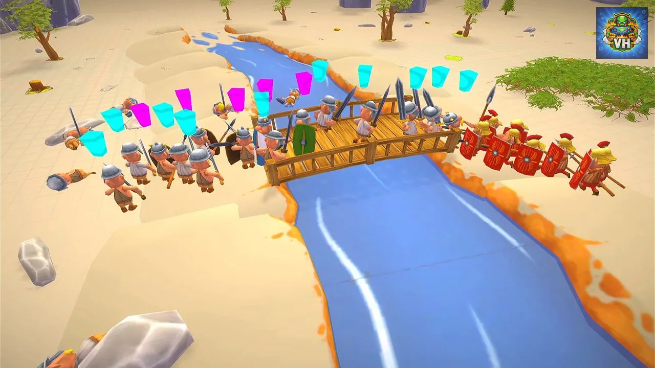 Gallic Wars: Battle Simulator Nintendo Switch - ảnh màn hình 1