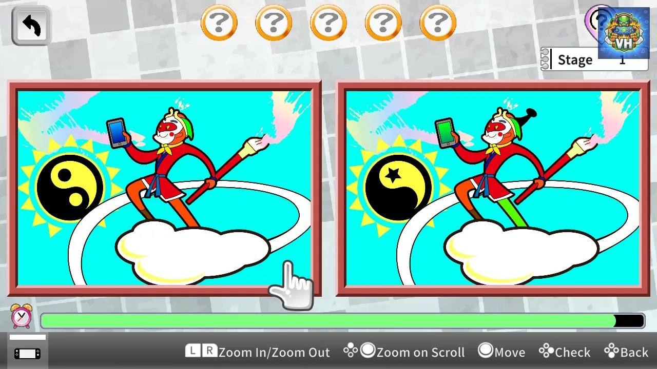 Osyaberi! Puzzle Chigatan ～Spot the Differences with Everyone～ Nintendo Switch - ảnh màn hình 8