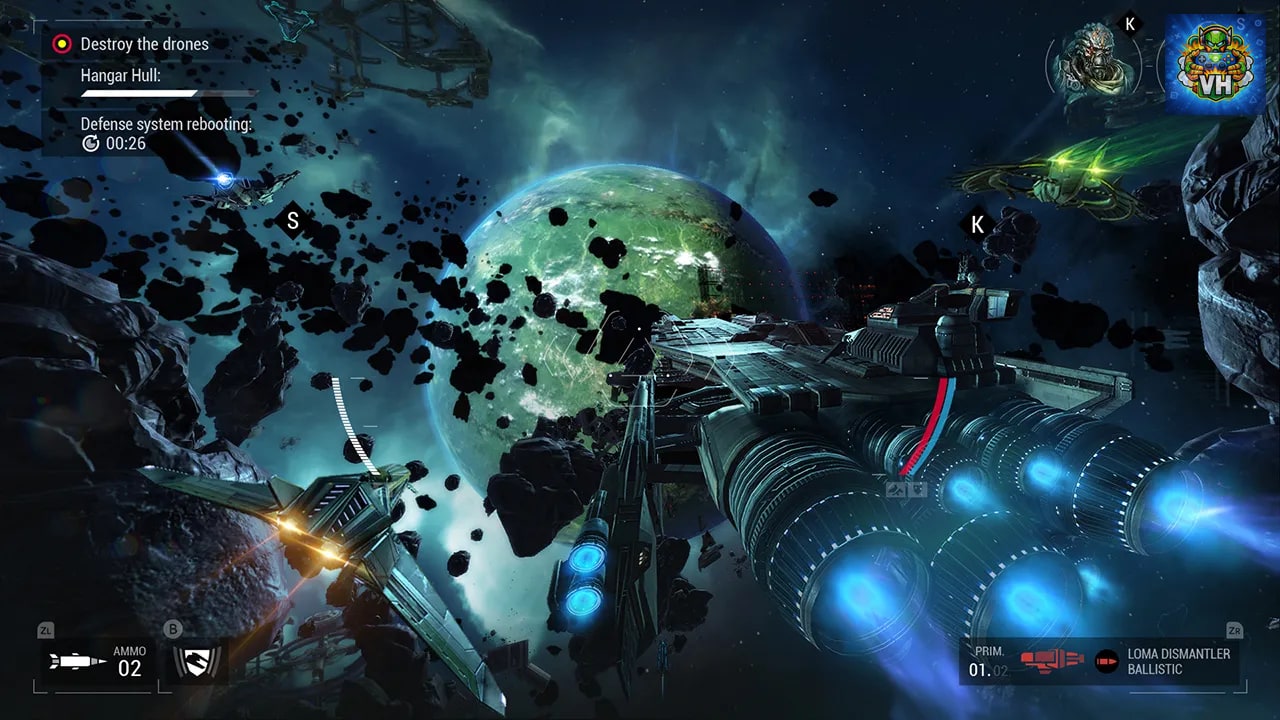 Manticore - Galaxy on Fire Nintendo Switch - ảnh màn hình 1