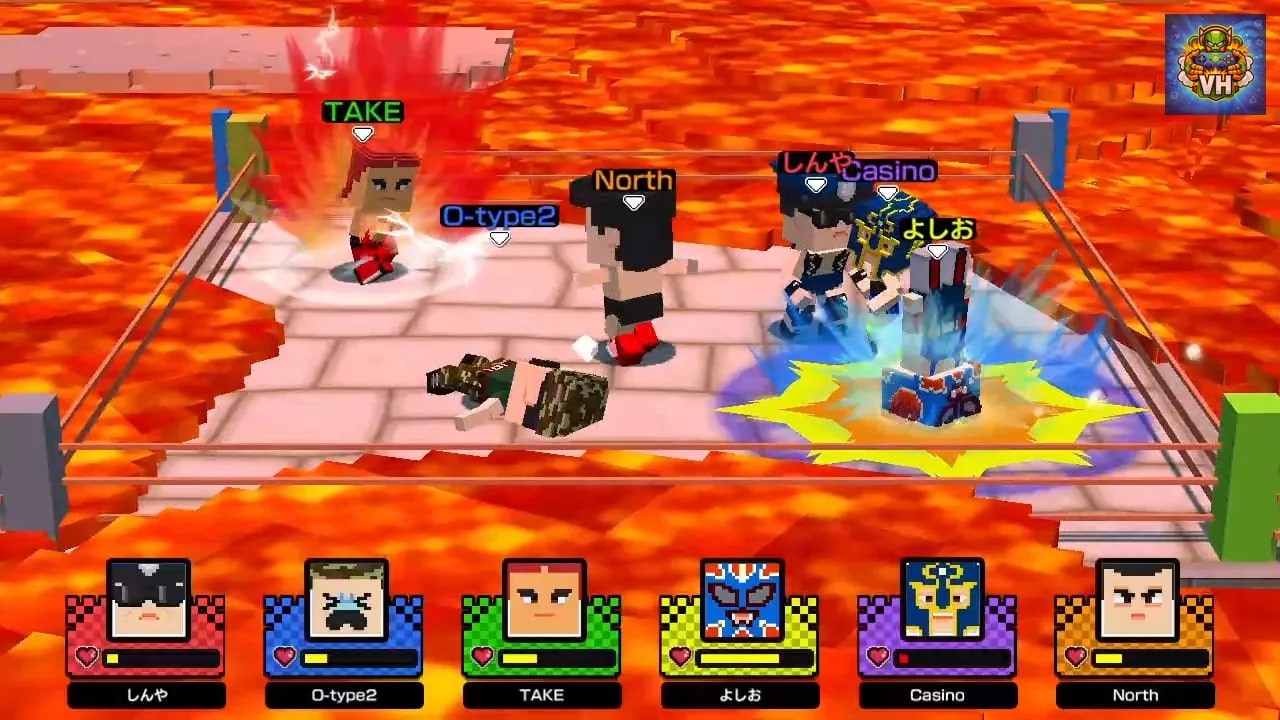 Chiki-Chiki Boxy Pro Wrestling Nintendo Switch - ảnh màn hình 6
