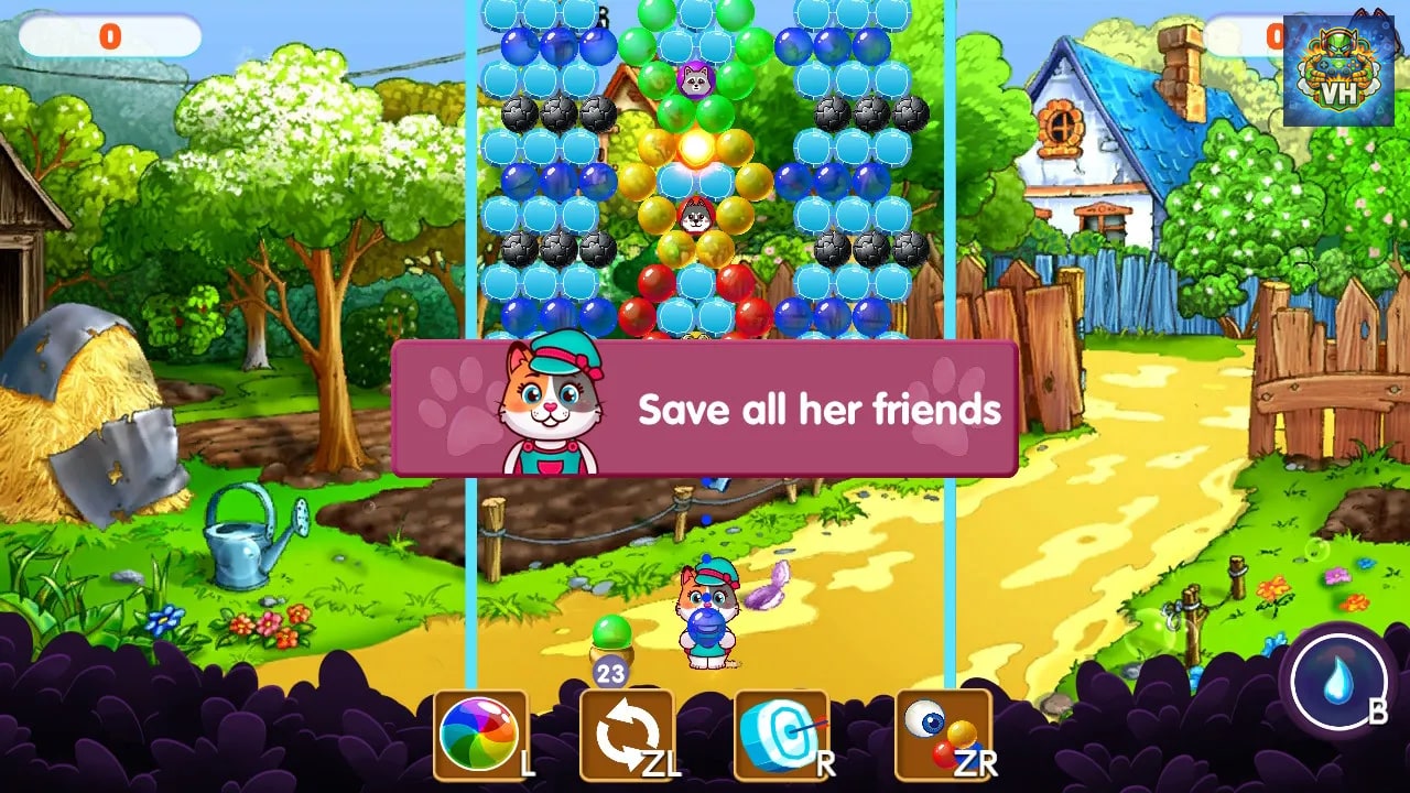 Animal Pals Bubble Pop Nintendo Switch - ảnh màn hình 3