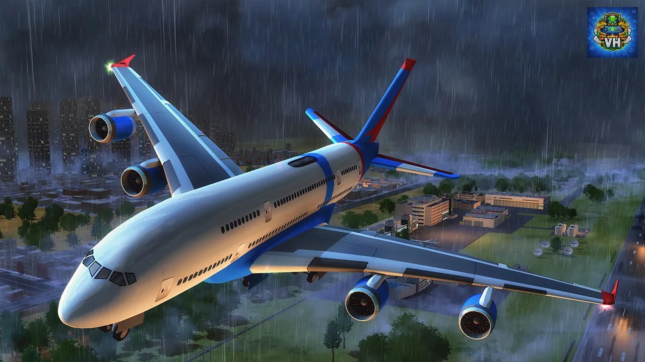 Airplane Flight Simulator Nintendo Switch - ảnh màn hình 3
