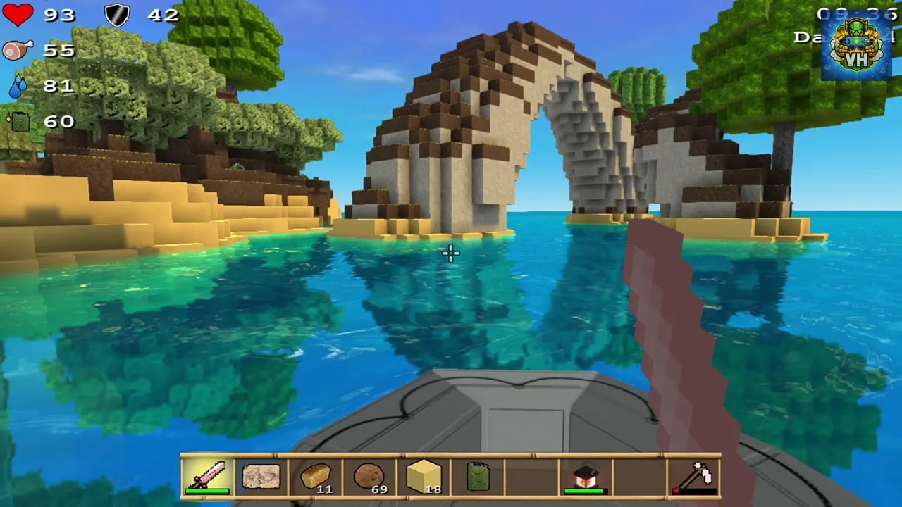 Cube Life: Island Survival Nintendo Switch - ảnh màn hình 1