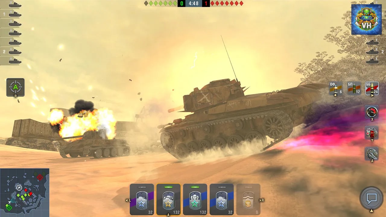 World of Tanks Blitz Nintendo Switch - ảnh màn hình 6