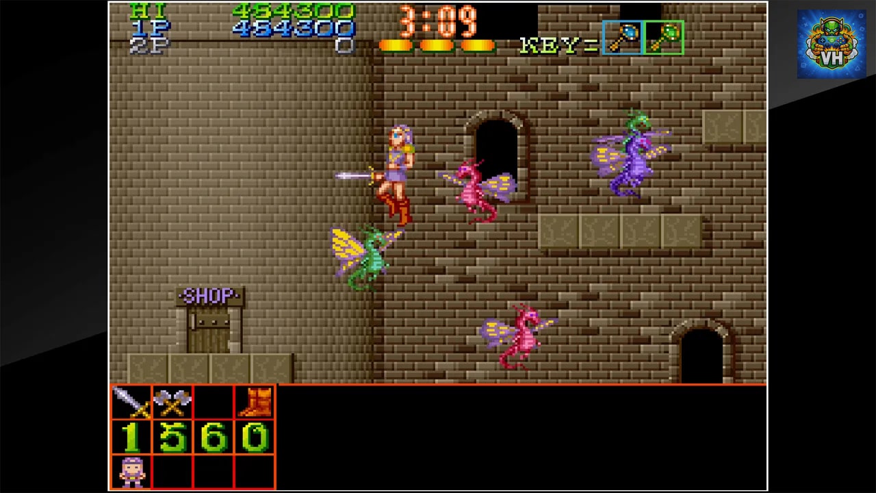 Arcade Archives LEGEND OF MAKAI Nintendo Switch - ảnh màn hình 1
