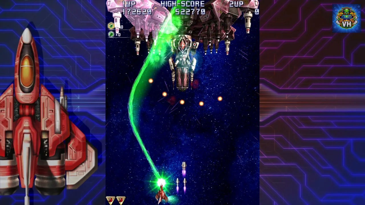 Raiden IV x MIKADO remix Nintendo Switch - ảnh màn hình 2