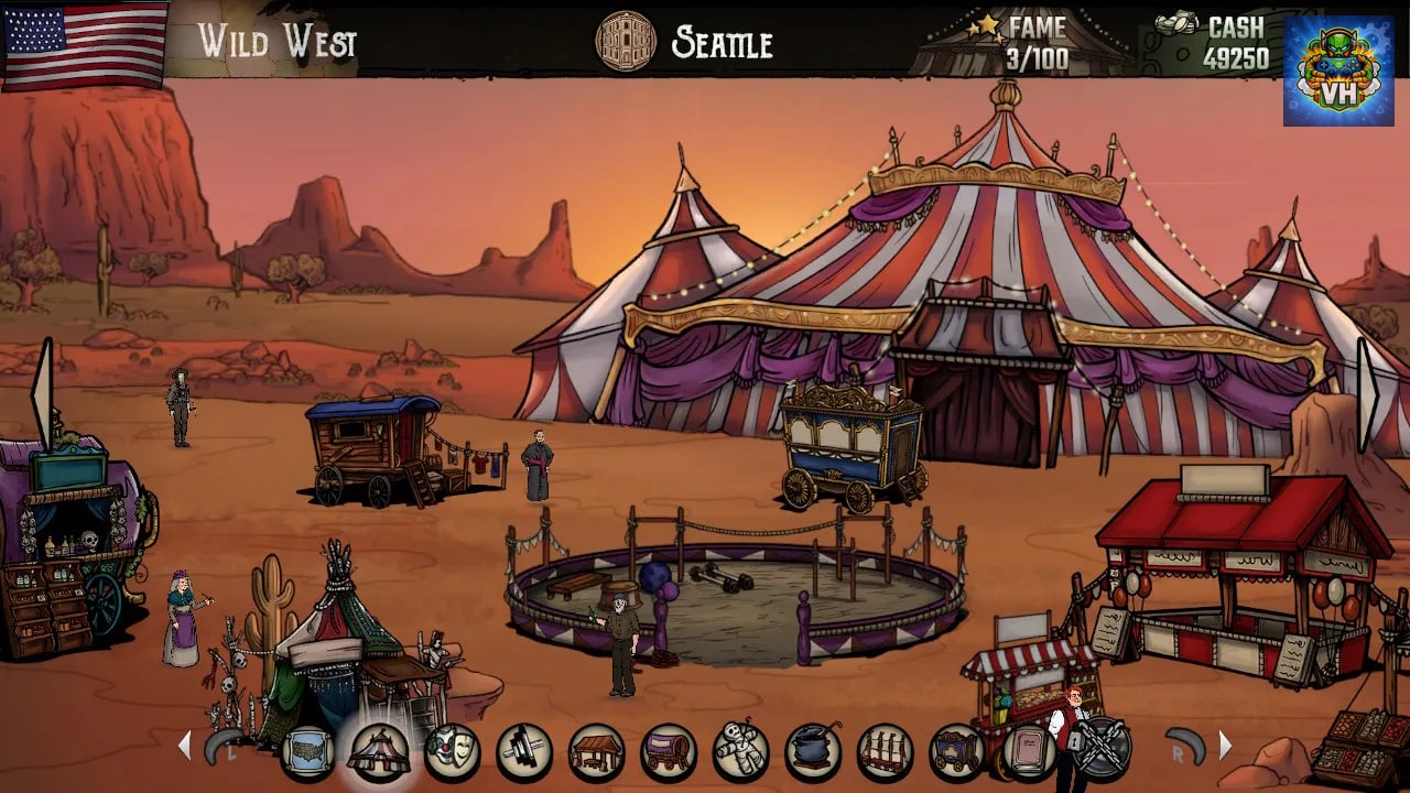 The Amazing American Circus Nintendo Switch - ảnh màn hình 4