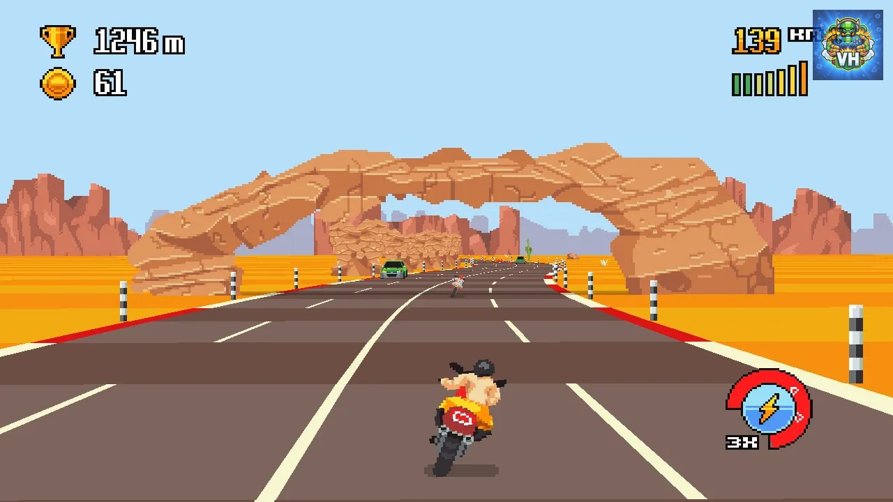 Retro Highway Nintendo Switch - ảnh màn hình 4