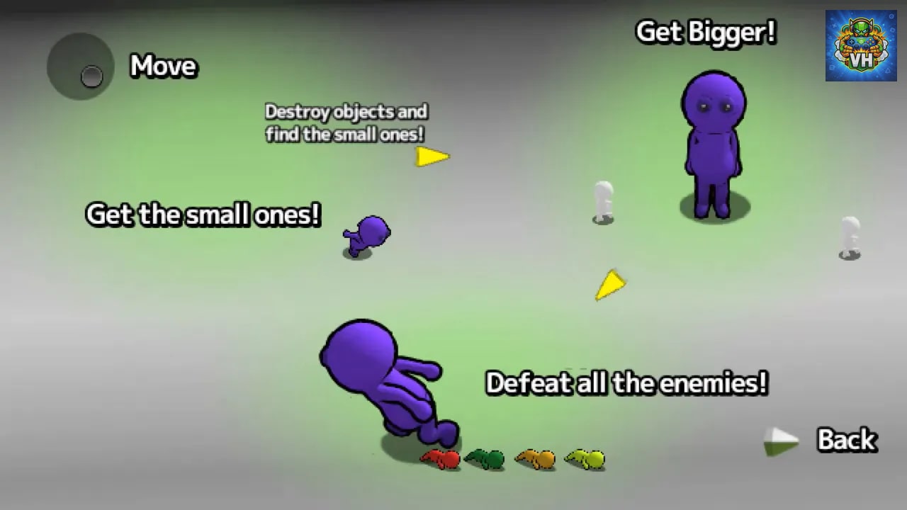 Pixel Game Maker Series Biggerman.io Nintendo Switch - ảnh màn hình 2