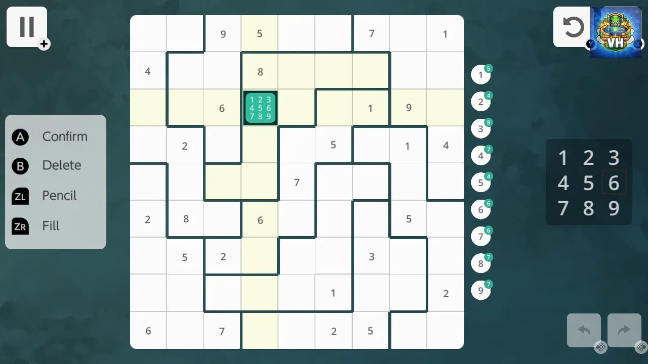 Sudoku Universe Nintendo Switch - ảnh màn hình 3
