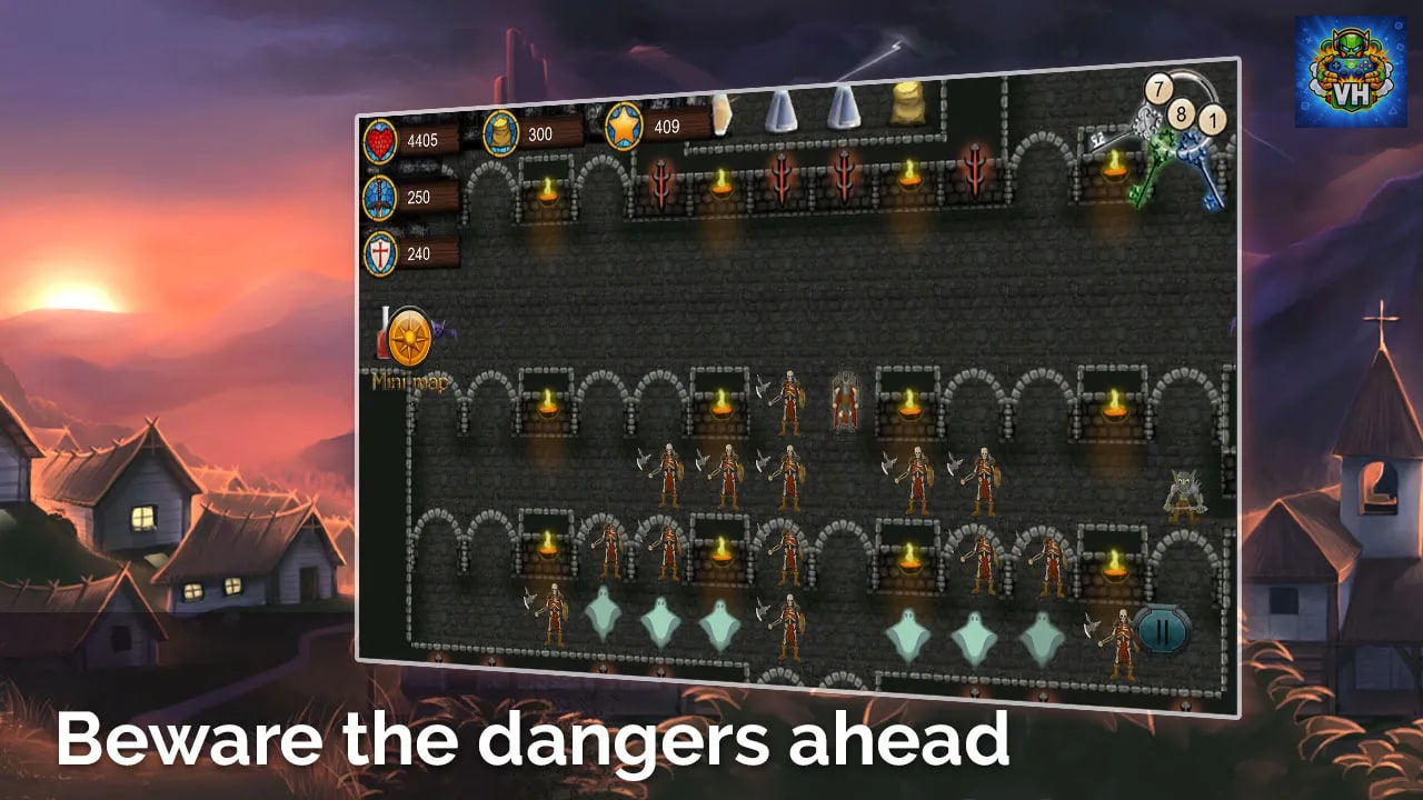 Dark Tower: RPG Dungeon Puzzle Nintendo Switch - ảnh màn hình 10