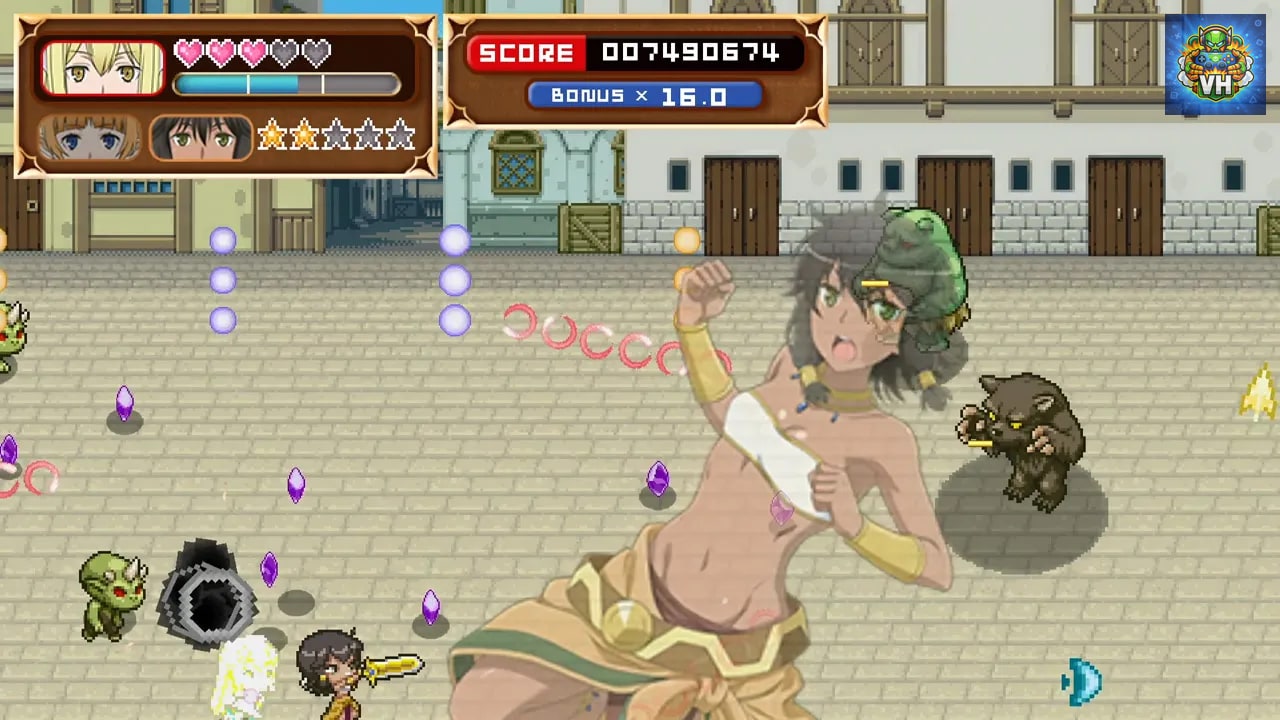 Is it Wrong to Try to Shoot 'em up Girls in a Dungeon? Nintendo Switch - ảnh màn hình 1