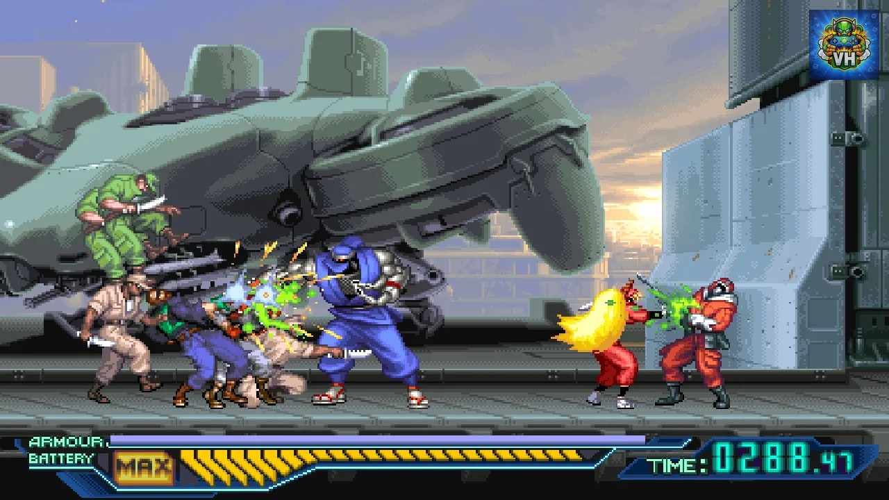 The Ninja Warriors Once Again (ザ・ニンジャウォーリアーズ ワンスアゲイン) Nintendo Switch - ảnh màn hình 2