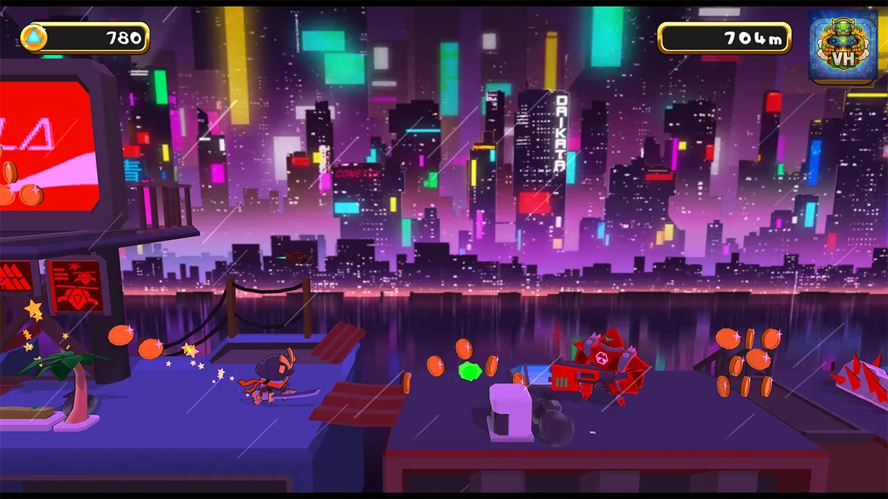 Cube Samurai: Run Squared Nintendo Switch - ảnh màn hình 3
