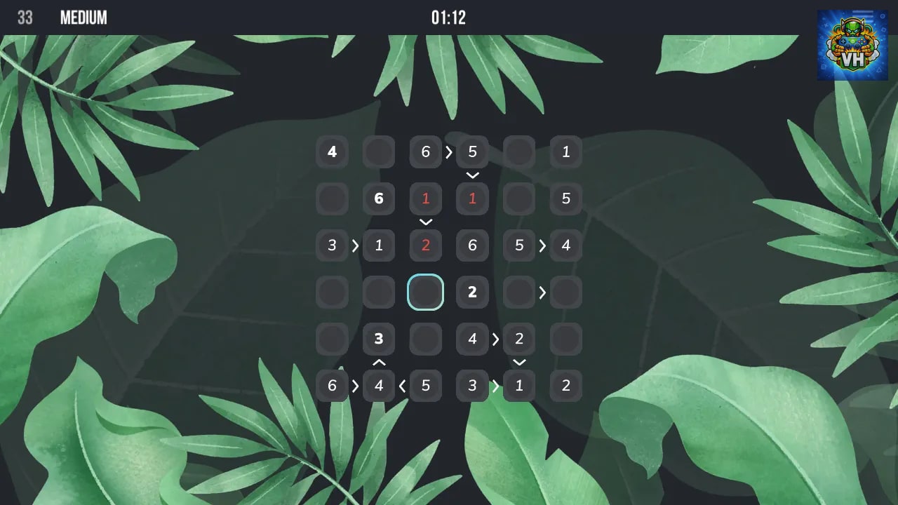 Futoshiki Math Nintendo Switch - ảnh màn hình 4