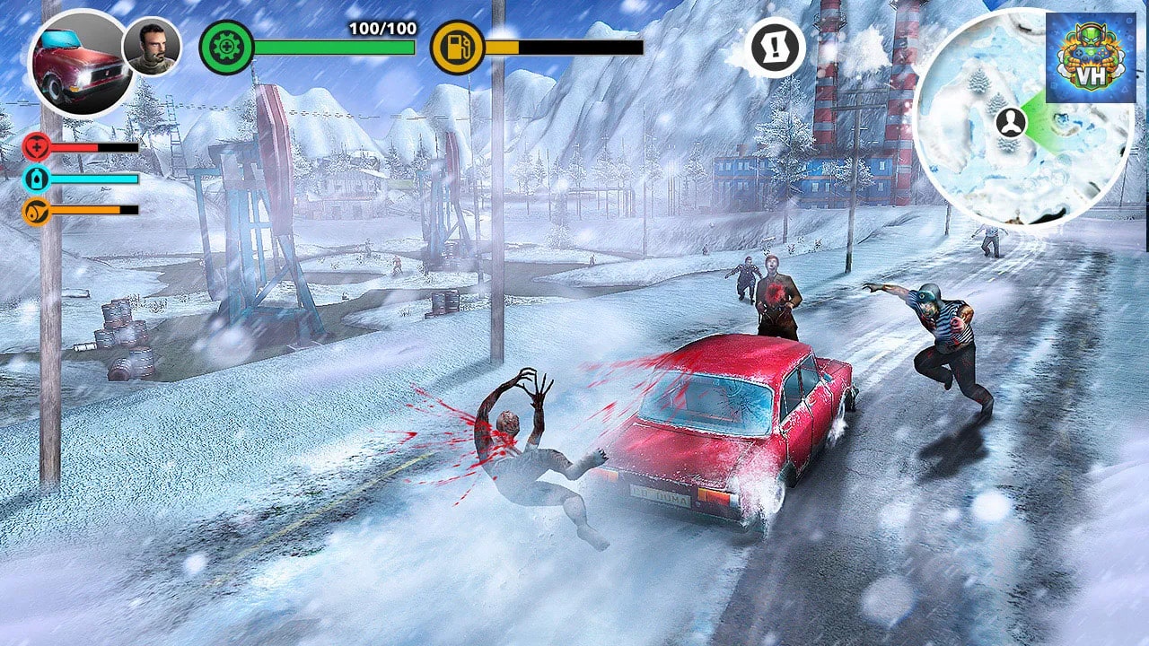 Road Z Survival: The Last Winter Nintendo Switch - ảnh màn hình 4
