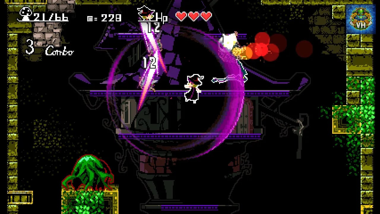 Pixel Game Maker Series The Witch and The 66 Mushrooms Nintendo Switch - ảnh màn hình 5