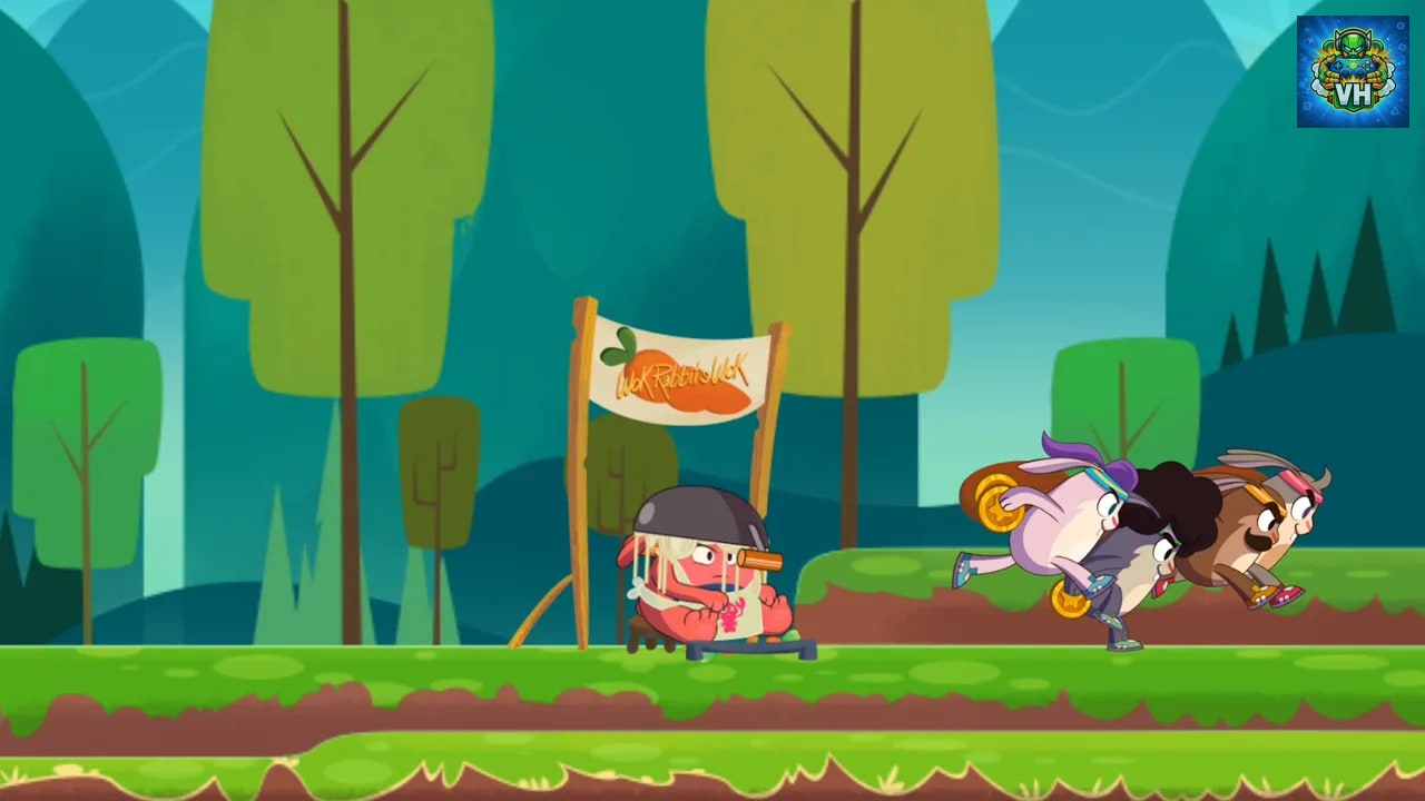 Rocket Rabbit - Coin Race Nintendo Switch - ảnh màn hình 4