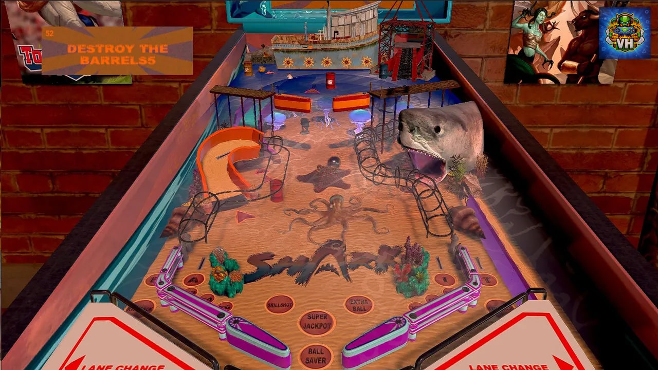 Shark Pinball Nintendo Switch - ảnh màn hình 2