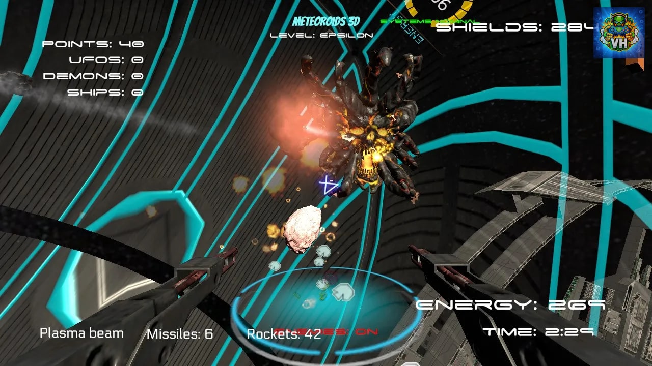 Meteoroids 3D Nintendo Switch - ảnh màn hình 5