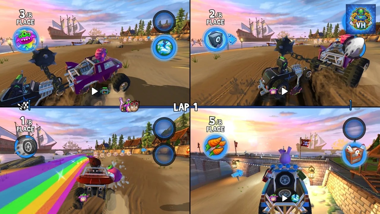 Beach Buggy Racing 2: Island Adventure Nintendo Switch - ảnh màn hình 2