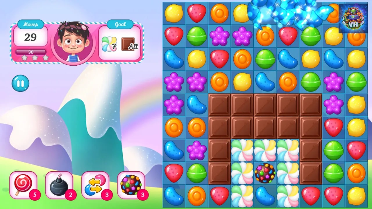 Candy Match Kiddies Nintendo Switch - ảnh màn hình 1