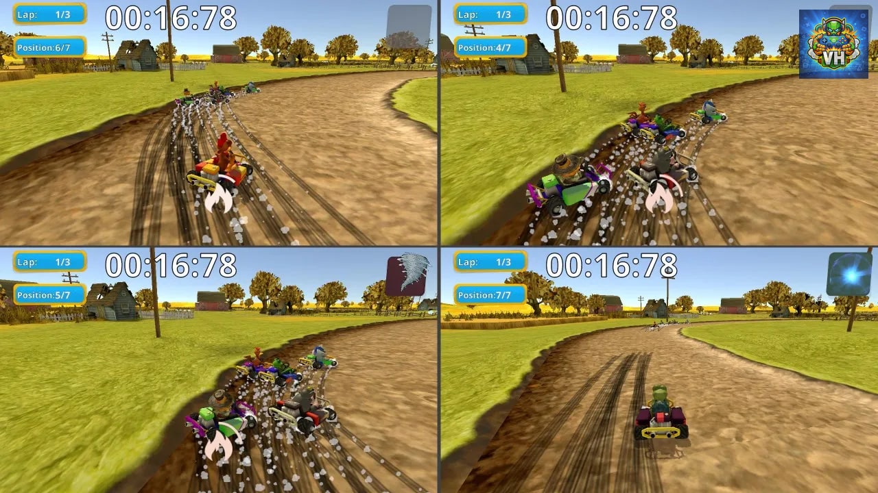 Moorhuhn Kart 2 Nintendo Switch - ảnh màn hình 1