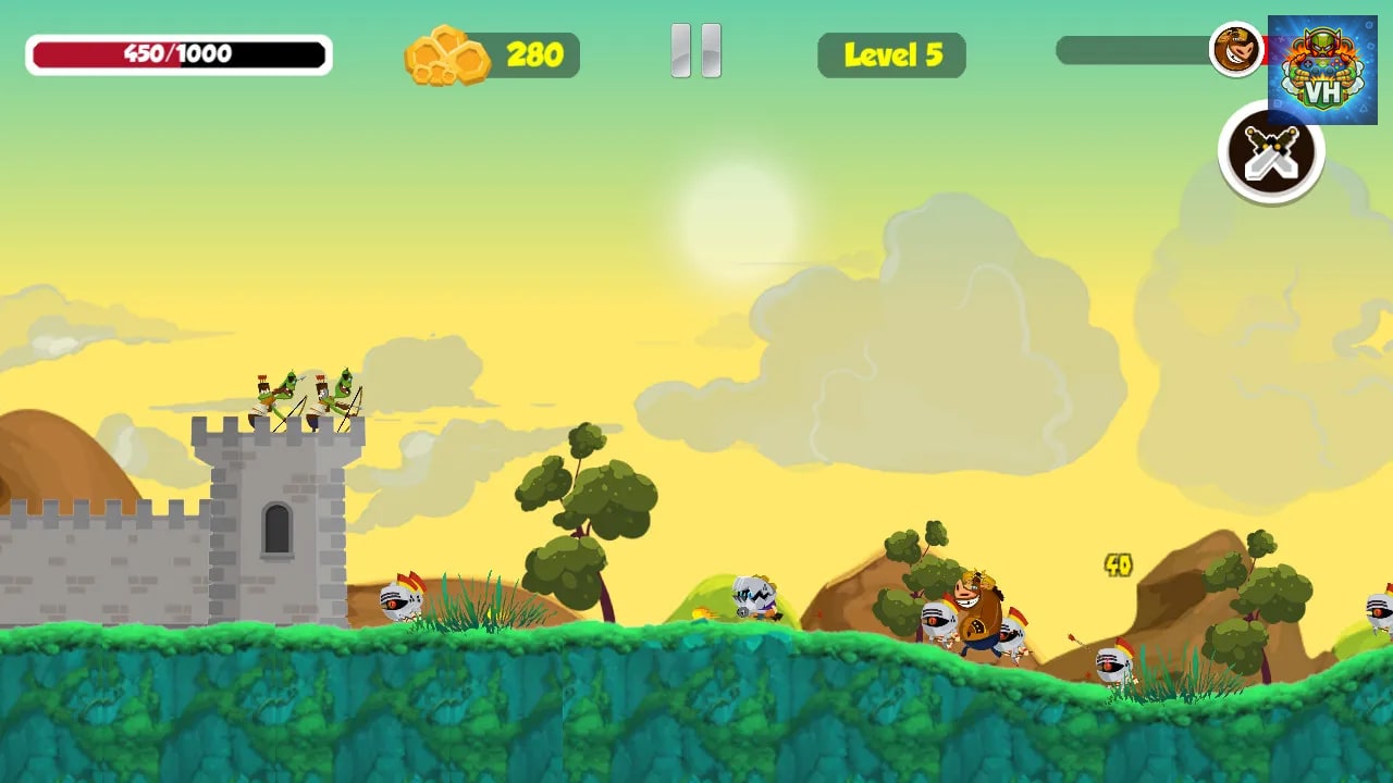 Cartoon Tower Defense Nintendo Switch - ảnh màn hình 1