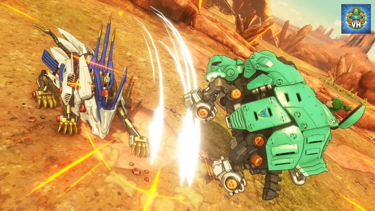 Zoids Wild Blast Unleashed Nintendo Switch - ảnh màn hình 4