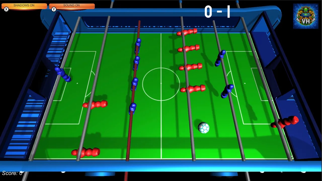 Table Soccer Foosball Nintendo Switch - ảnh màn hình 1