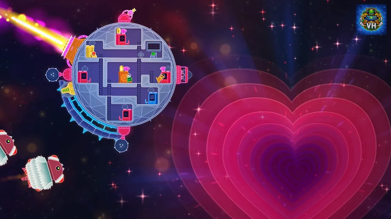 Lovers in a Dangerous Spacetime Nintendo Switch - ảnh màn hình 2