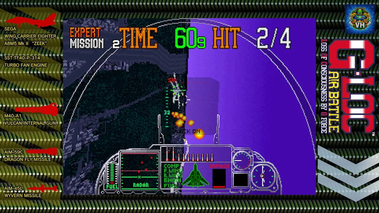 SEGA AGES G-LOC AIR BATTLE Nintendo Switch - ảnh màn hình 5