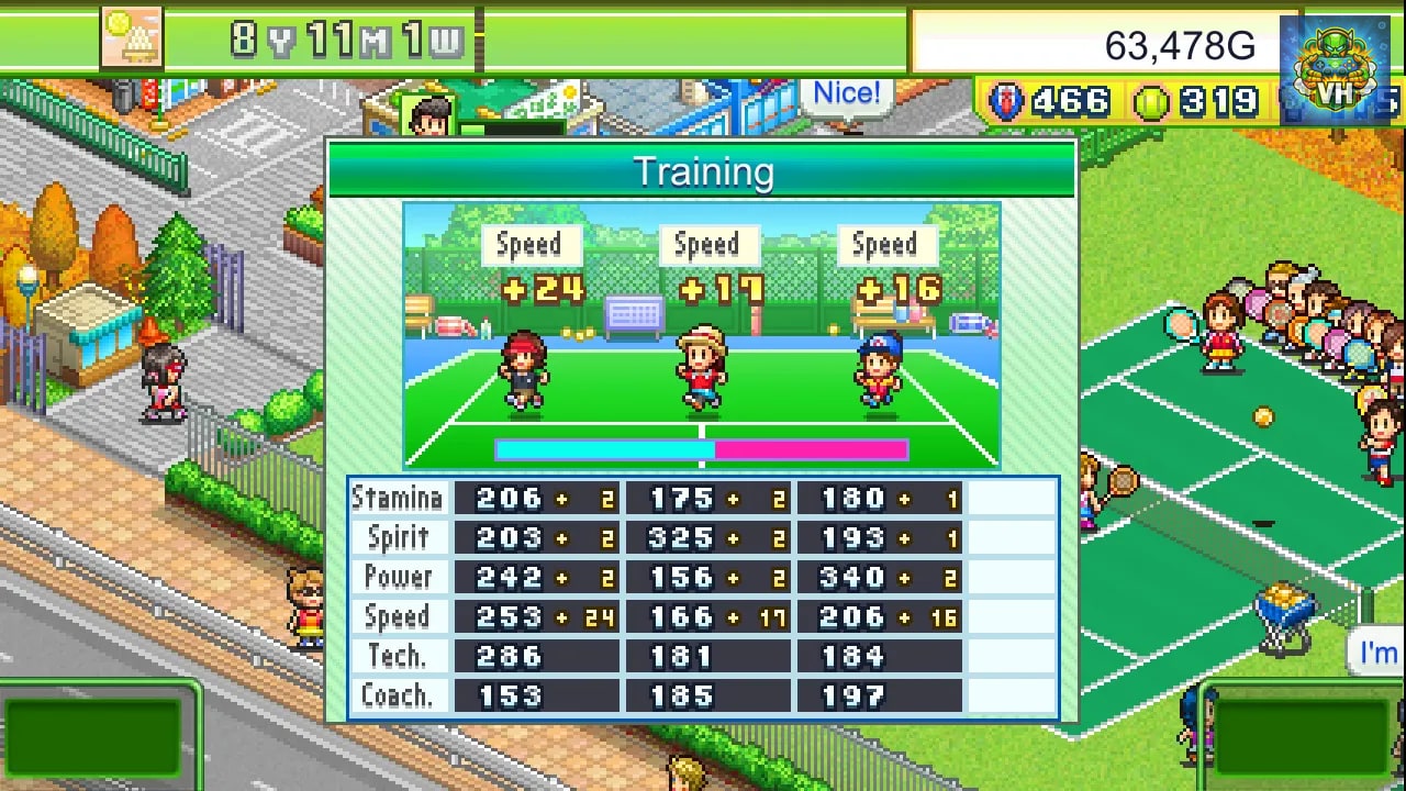 Tennis Club Story Nintendo Switch - ảnh màn hình 8