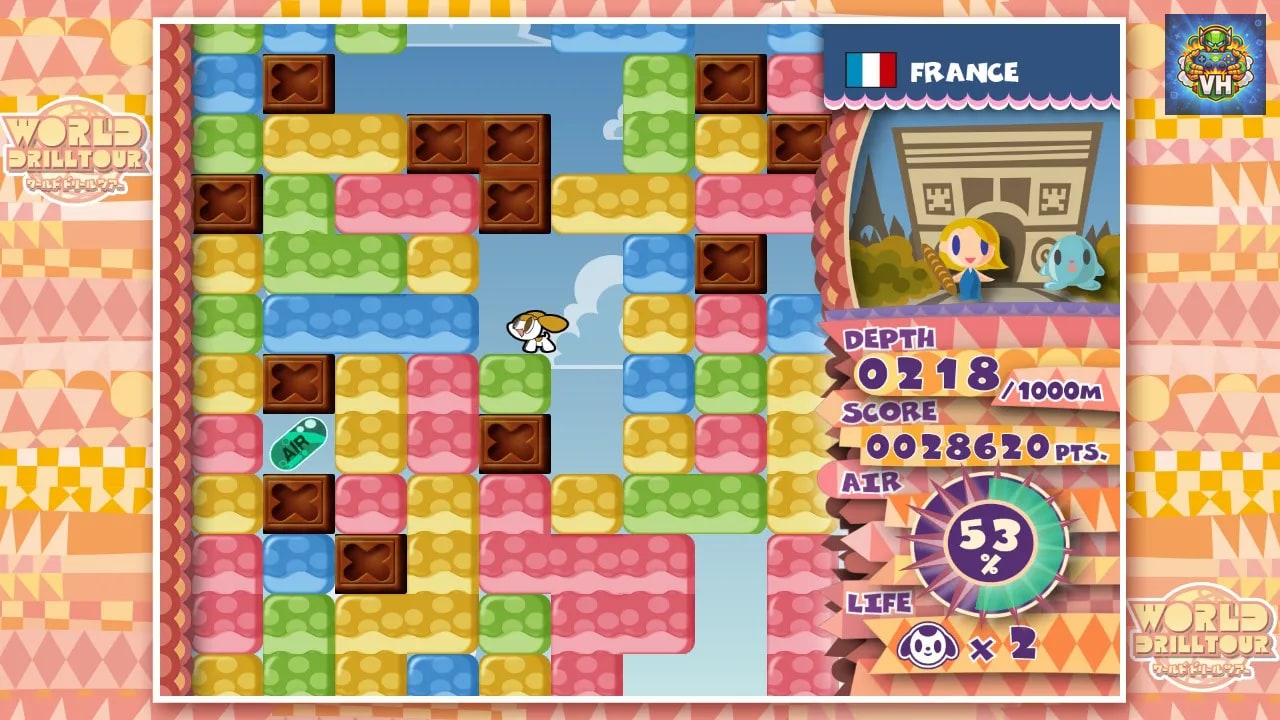 Mr. DRILLER DrillLand Nintendo Switch - ảnh màn hình 3