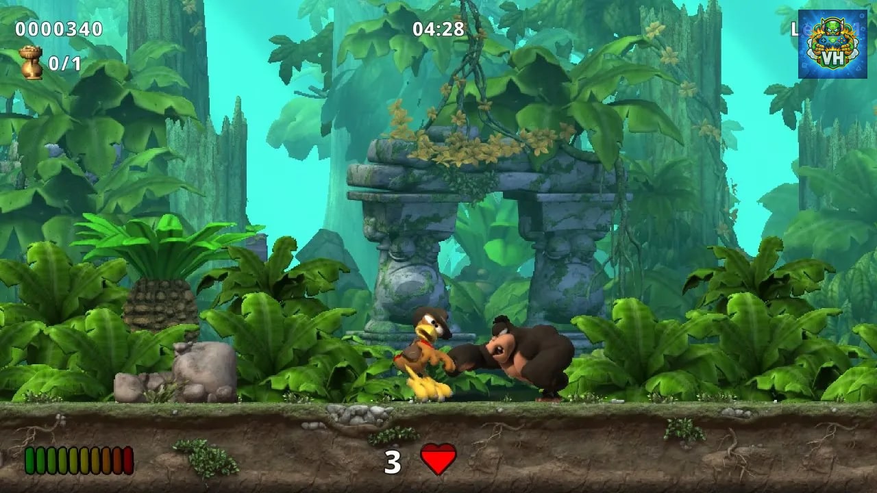 Moorhuhn Jump and Run 'Traps and Treasures' Nintendo Switch - ảnh màn hình 3