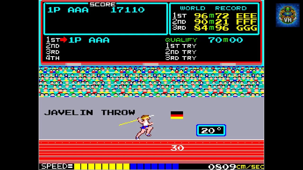 Arcade Archives TRACK & FIELD Nintendo Switch - ảnh màn hình 6