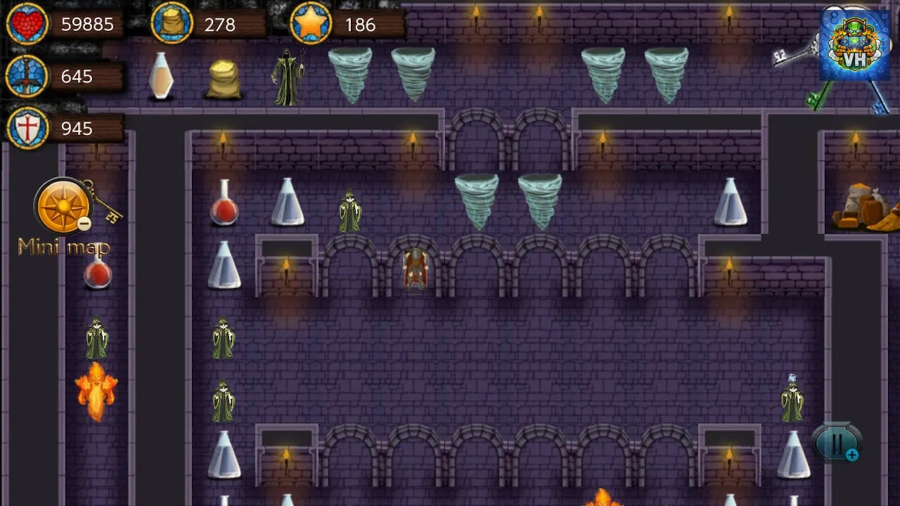 Dark Tower: RPG Dungeon Puzzle Nintendo Switch - ảnh màn hình 8