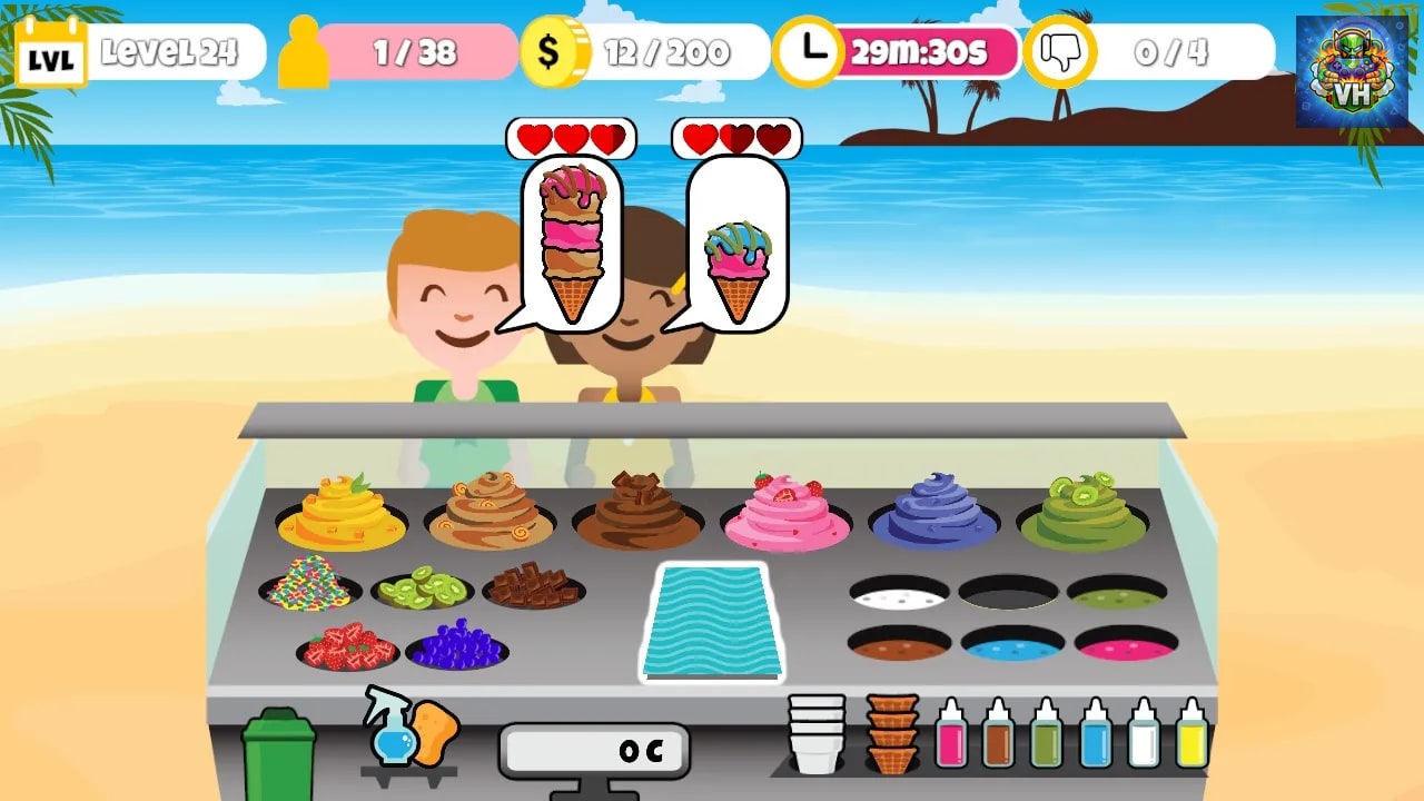 My little IceCream Booth Nintendo Switch - ảnh màn hình 3