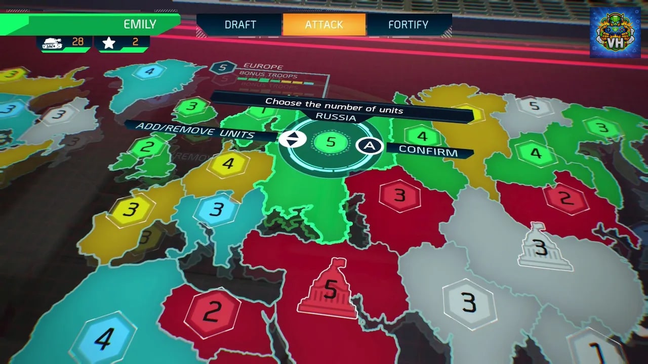 RISK® Global Domination Nintendo Switch - ảnh màn hình 2