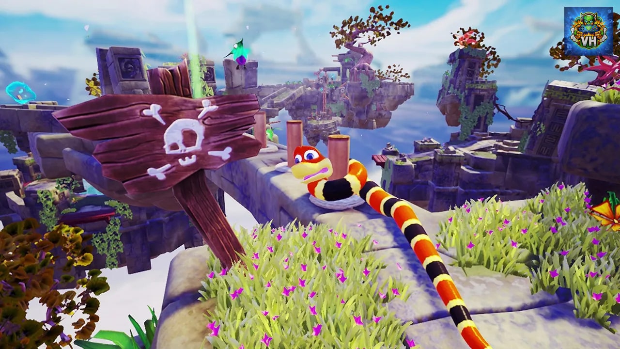 Snake Pass Nintendo Switch - ảnh màn hình 1
