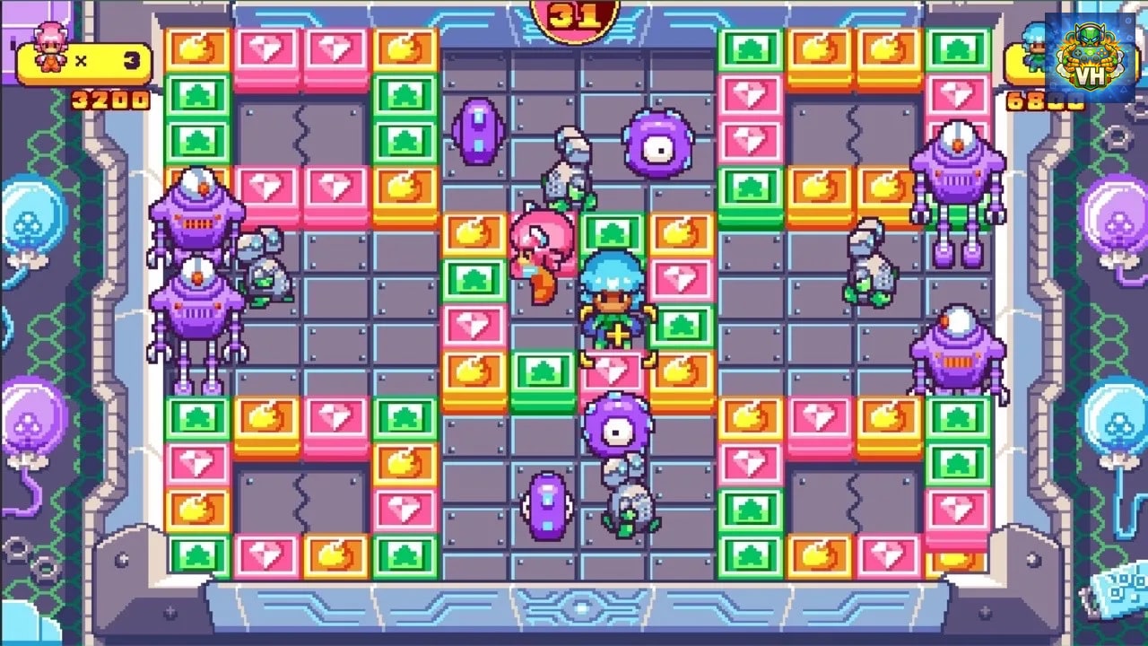 Pushy and Pully in Blockland Nintendo Switch - ảnh màn hình 2